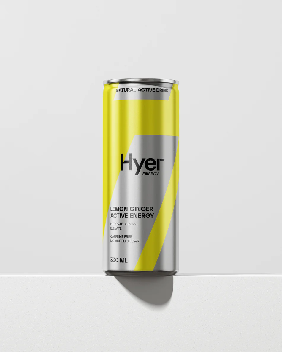 Hyer Energy - Lemon Ginger Closeup